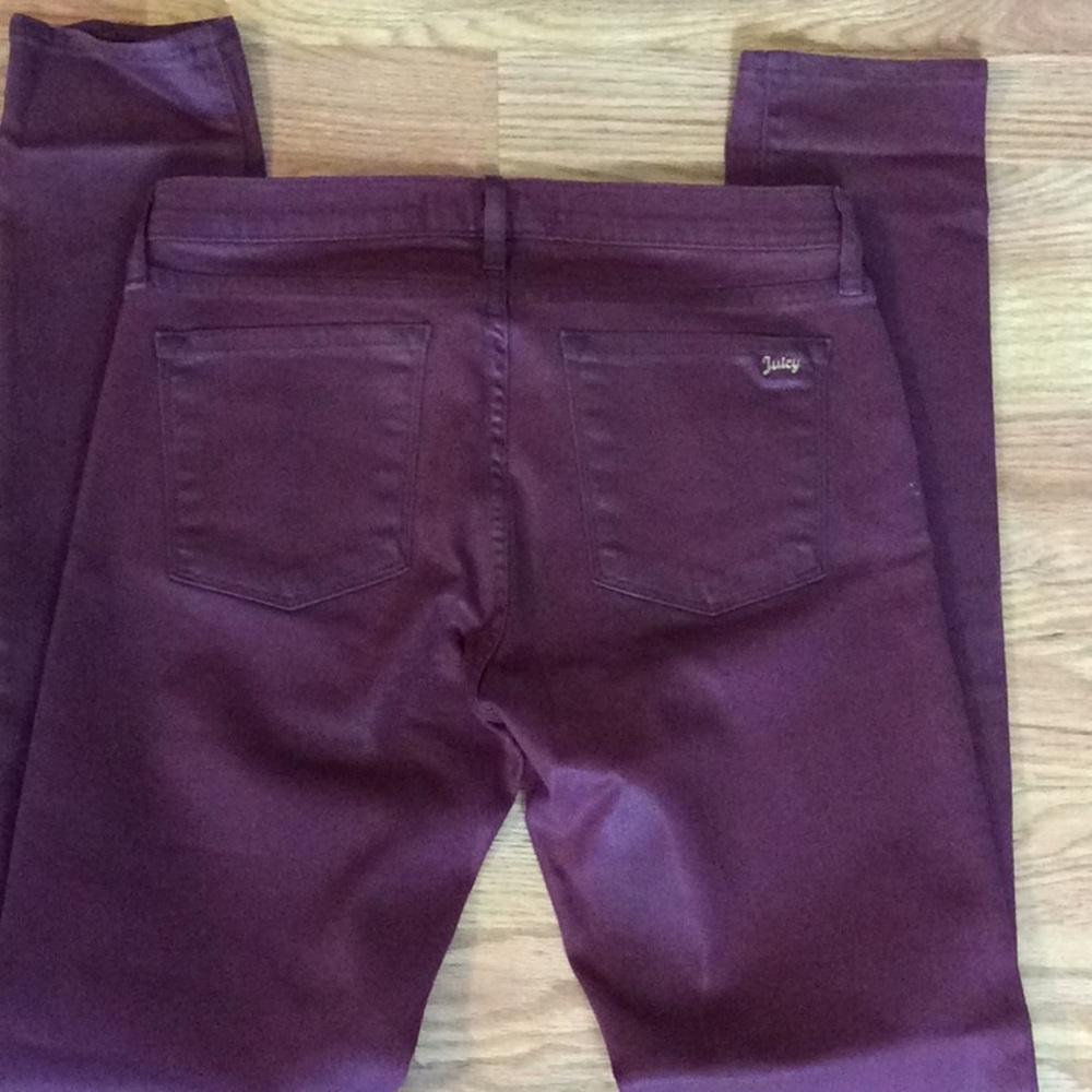 Juicy Couture Skinny Jeans Crimson     NWT - Picture 5 of 7